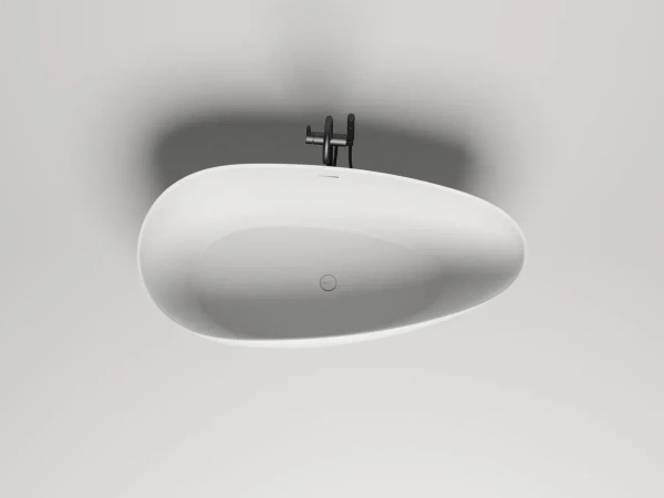 Ванна из искусственного камня Salini Paola 170х80 101512SM белая матовая