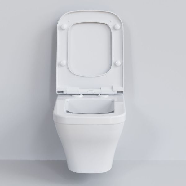 Унитаз безободковый Ambassador Benefit 203T20001R белый Унитаз безободковый Ambassador Benefit 203T20001R белый