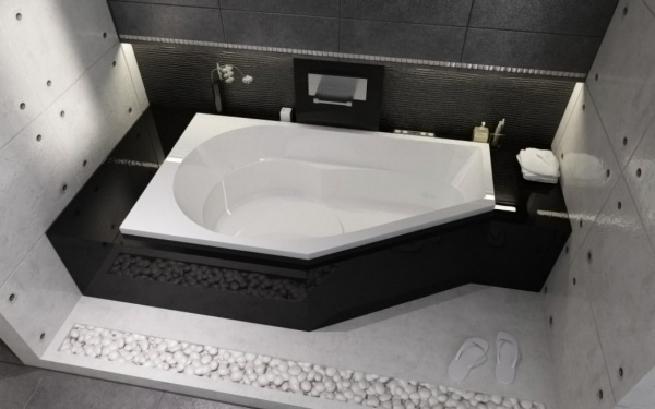 Ванна акриловая RIHO YUKON R 160x90 BA3400500000000 Ванна акриловая RIHO YUKON R 160x90 BA3400500000000