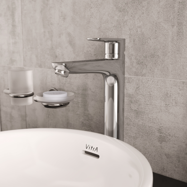 Смеситель для раковины VitrA Flow Soft A43010EXP хром глянцевый