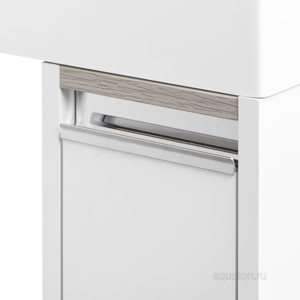 Тумба под раковину Aquaton Лондри 20 см 1A236101LH010 напольная белая