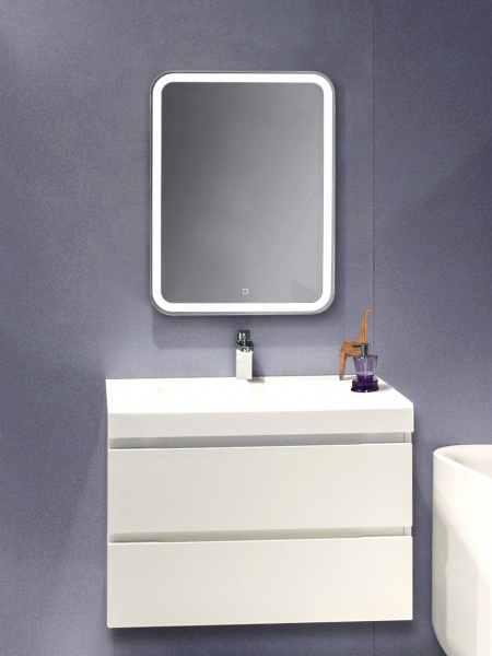 Зеркало-шкаф 50 см с LED подсветкой Silver Mirrors Фиджи 50 левый/правый LED-00002362 Зеркало-шкаф 50 см с LED подсветкой Silver Mirrors Фиджи 50 левый/правый LED-00002362