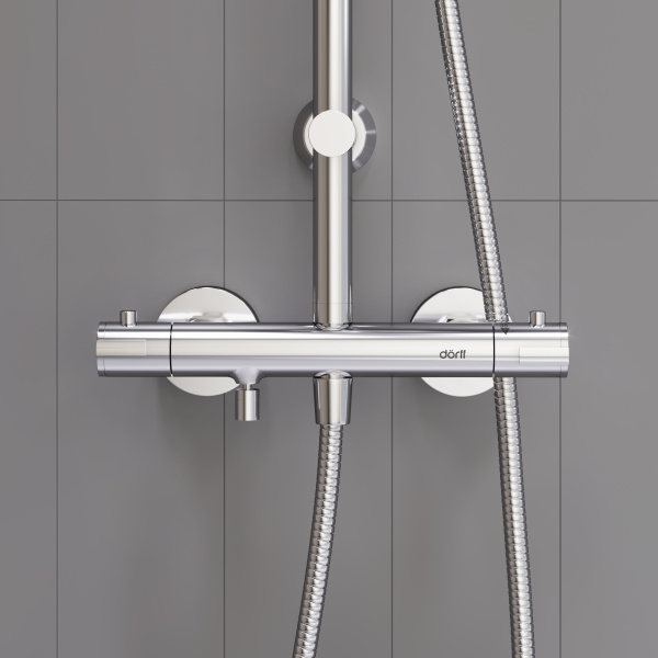 Душевая стойка Dorff Futura D0710500 хром глянцевый