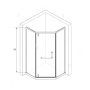 Душевой уголок RGW HO-084B 100x100x195 350608400-14 Душевой уголок RGW HO-084B 100x100x195 350608400-14