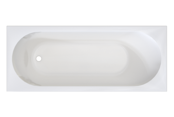 Ванна акриловая Radomir Вальс 170x70 1-01-0-0-1-336 белая пристенная с каркасом