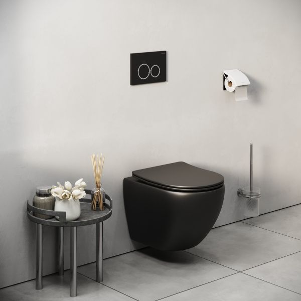 Клавиша смыва Grossman Galaxy 700.K31.01.210.210 черный матовый Клавиша смыва Grossman Galaxy 700.K31.01.210.210 черный матовый