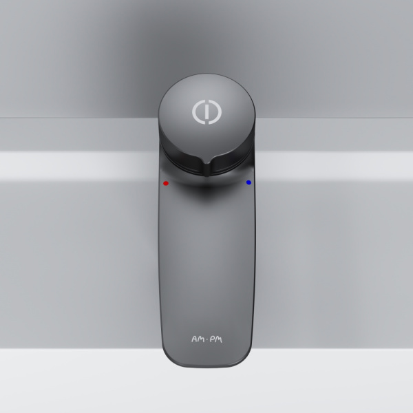 Смеситель для раковины с термостатом Am.Pm Inspire V2.0 черный матовый