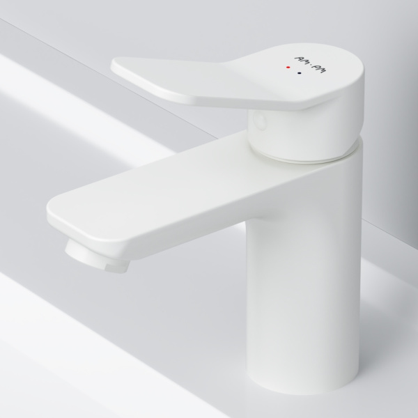 Смеситель для раковины Am.Pm X-Joy белый матовый