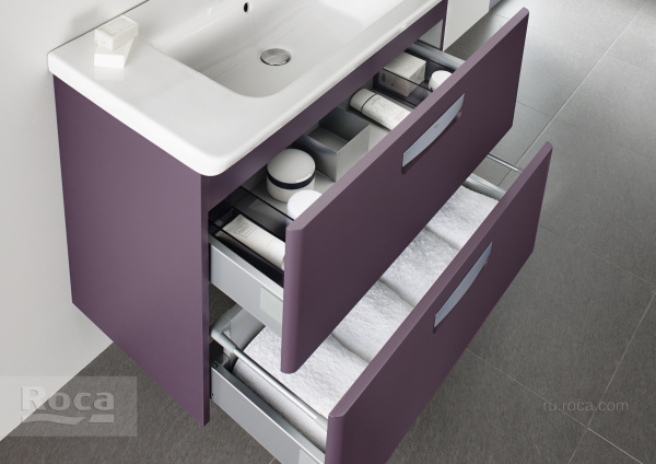 Тумба под раковину Roca The Gap 60 фиолетовая ZRU9302742 Тумба под раковину Roca The Gap 60 фиолетовая ZRU9302742