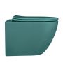 Унитаз подвесной безободковый ABBER Bequem AC1101MBG темно-зеленый матовый с сиденьем Унитаз подвесной безободковый ABBER Bequem AC1101MBG темно-зеленый матовый с сиденьем