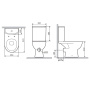 Унитаз-компакт FlashClean с сиденьем микролифт AM.PM Sunny C85C8600SC Унитаз-компакт FlashClean с сиденьем микролифт AM.PM Sunny C85C8600SC