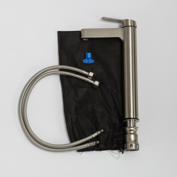 Смеситель для раковины BelBagno Delta DEL-LMC-IN сатин матовый