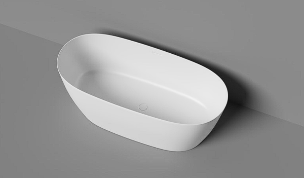 Ванна из искусственного камня Lofo 170x80 UM12122 Solid Surface матовая отдельностоящая