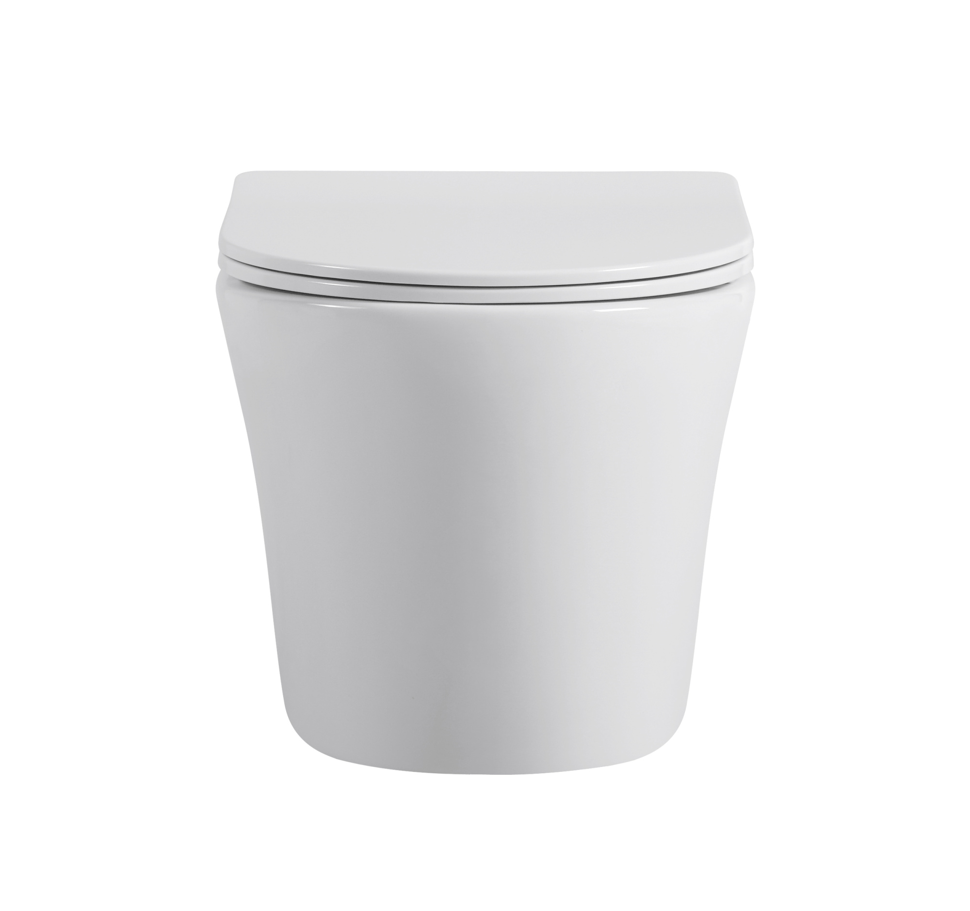 Унитаз подвесной Sapbox Fluso SB7057C1-W безободковый с микролифтом