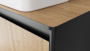 Столешница влагостойкая VELVEX Klaufs 120x60x1,6 без выреза тумба слева МДФ-HPL черная-шатане Столешница влагостойкая VELVEX Klaufs 120x60x1,6 без выреза тумба слева МДФ-HPL черная-шатане