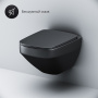 Унитаз подвесной AM.PM Inspire V2.0 FlashClean с сиденьем микролифт C50A1700MBSC Унитаз подвесной AM.PM Inspire V2.0 FlashClean с сиденьем микролифт C50A1700MBSC