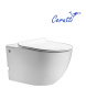 Унитаз подвесной Ceruttispa Barbaria CT10591 с импульсным смывом с микролифтом