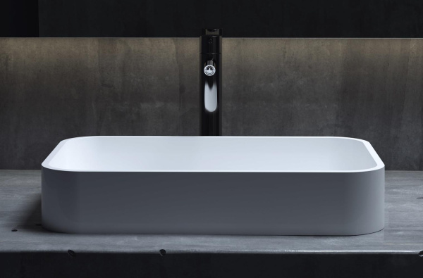 Раковина накладная Salini Callista 55 см 1101204SM белая