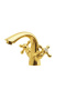 Смеситель для раковины Boheme Tradizionale Oro 291 золото глянцевое
