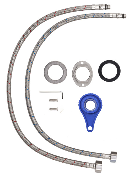 Смеситель для раковины Wonzon & Woghand Frame WW-88139010-BGM темный графит брашированный