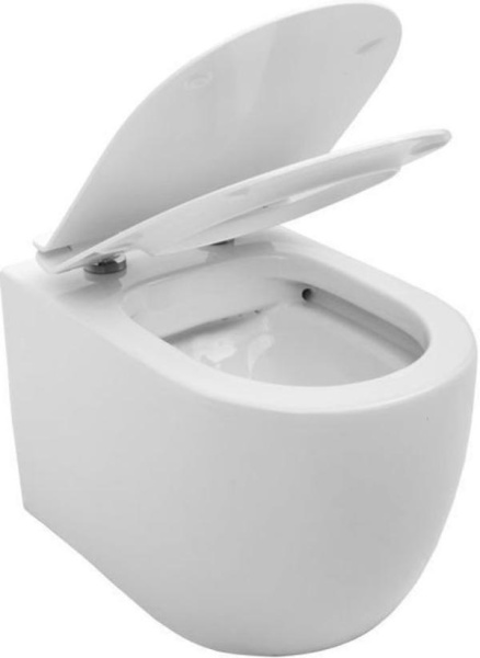 Унитаз подвесной Aquanet CETUS-W безободковый с микролифтом