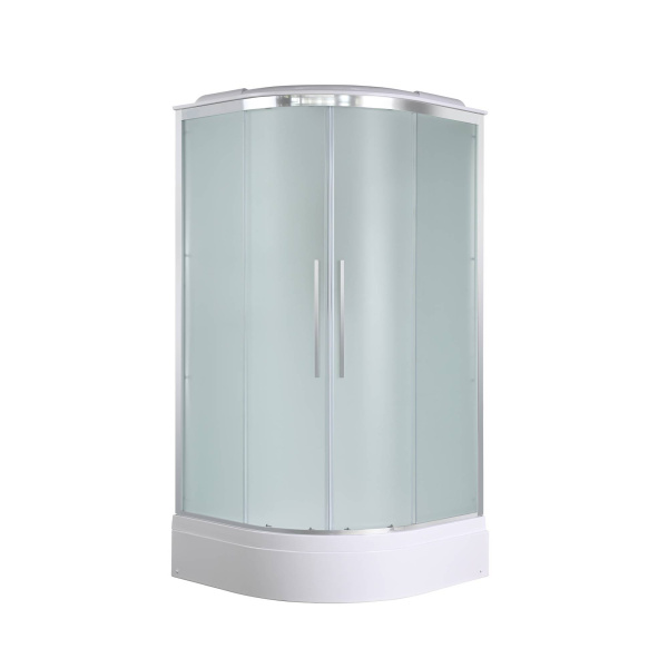 Душевая кабина AvaCan 100x100 EM3010 профиль хром