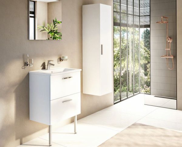 Тумба с 2 ящиками и раковиной 120х60х198 см VitrA Mia 66106 белый Тумба с 2 ящиками и раковиной 120х60х198 см VitrA Mia 66106 белый