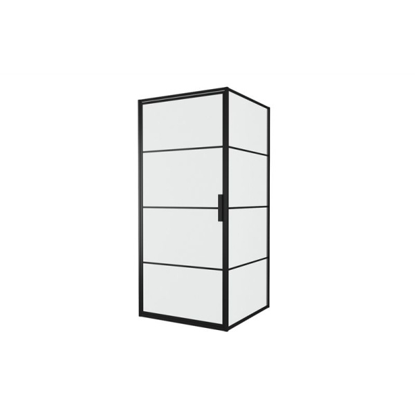 Душевой уголок 900х900х195 Bravat Blackline BS090.2115B Душевой уголок 900х900х195 Bravat Blackline BS090.2115B