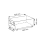 Плетеная корзина WasserKRAFT Lossa WB-120-L Плетеная корзина WasserKRAFT Lossa WB-120-L