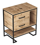 Тумба 1Marka Grunge Loft 80Н 2я/2п Дуб вотан Ц0000005442 Тумба 1Marka Grunge Loft 80Н 2я/2п Дуб вотан Ц0000005442