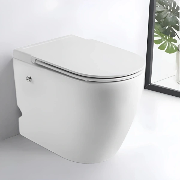 Унитаз приставной импульсного смыва безободковый Cerutti Spa SELLA Pulse CT10198 с сиденьем микролифт Унитаз приставной импульсного смыва безободковый Cerutti Spa SELLA Pulse CT10198 с сиденьем микролифт
