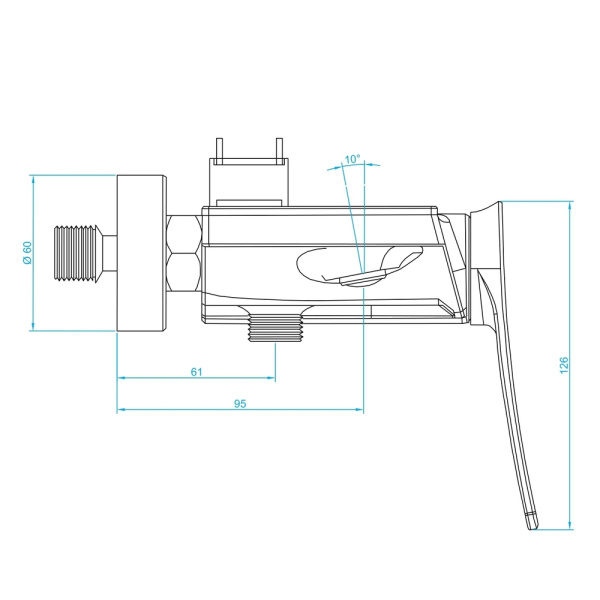 Душевая стойка RGW SP-33W 51140133-03 Душевая стойка RGW SP-33W 51140133-03