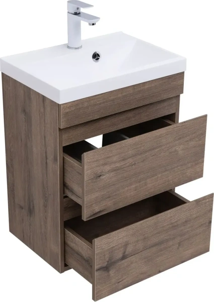 Тумба под раковину Aquanet Нота New 50 см 00334190 подвесная дуб веллингтон табак
