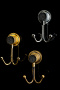 Крючок двойной BOHEME Royal Cristal 10926-G-B Крючок двойной BOHEME Royal Cristal 10926-G-B