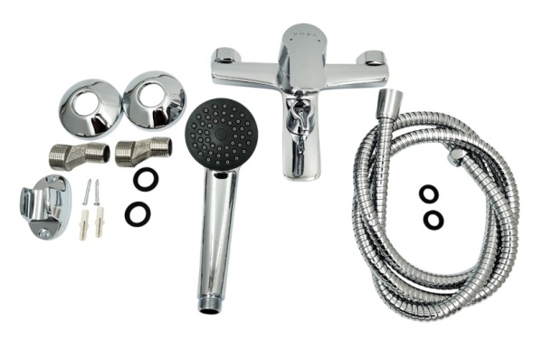 Смеситель для ванны Voda Reef RE54 хром глянцевый