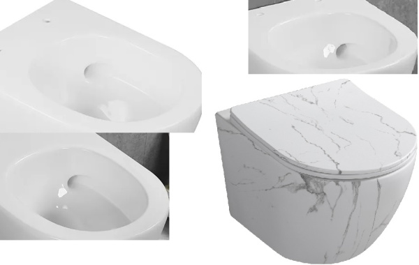 Унитаз подвесной Ceruttispa Sella CT9532 безободковый с микролифтом