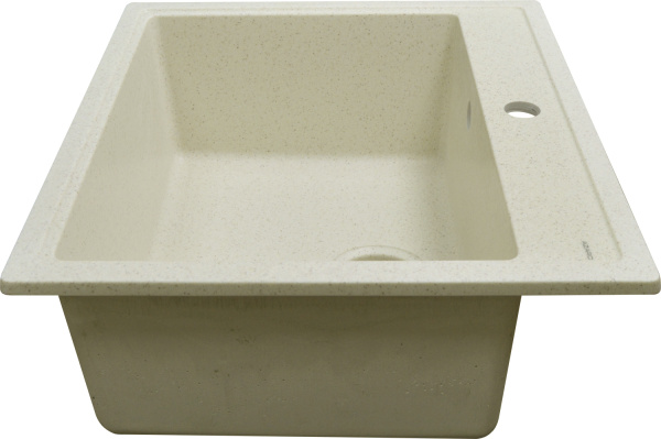 Кухонная мойка AZARIO Litos 570x505x200 искусственный мрамор цвет Бежевый CS00078324 Кухонная мойка AZARIO Litos 570x505x200 искусственный мрамор цвет Бежевый CS00078324
