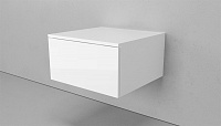 Тумба подвесная VELVEX Unit 50x27 белый лед Тумба подвесная VELVEX Unit 50x27 белый лед