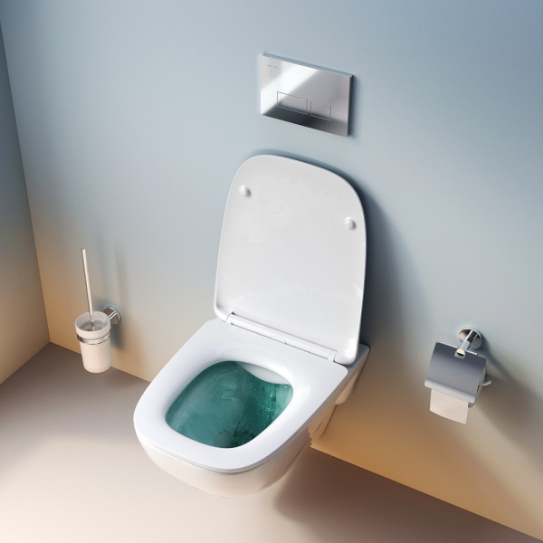 Унитаз подвесной FlashClean с сиденьем микролифт AM.PM X-Joy C851701SC Унитаз подвесной FlashClean с сиденьем микролифт AM.PM X-Joy C851701SC