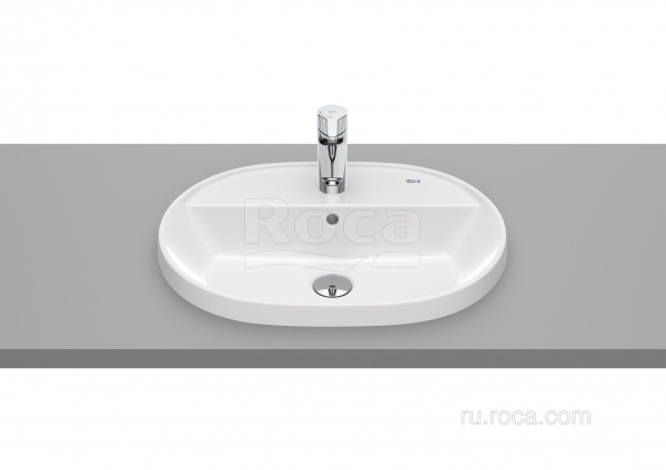 Раковина Roca The Gap 55x40 1 отверстие 3270Y6000 Раковина Roca The Gap 55x40 1 отверстие 3270Y6000