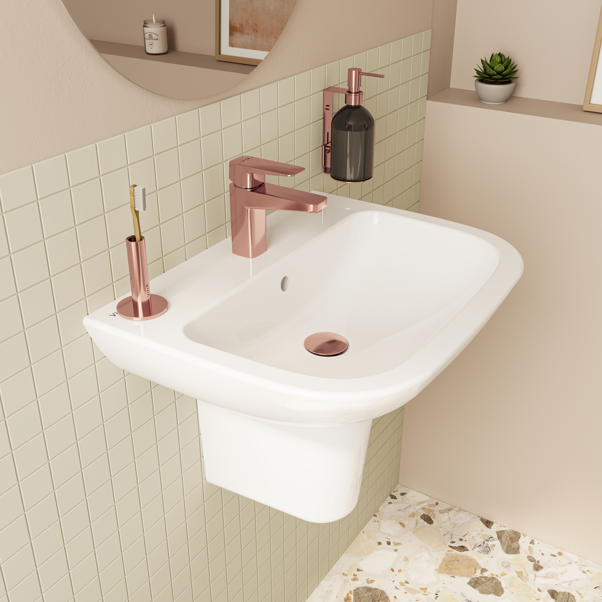 Раковина подвесная VitrA S20 60 см 5503B003-0001