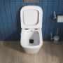 Унитаз подвесной с функцией биде и смесителем  BelBagno DUE BB3103CHR-BS/SC Унитаз подвесной с функцией биде и смесителем  BelBagno DUE BB3103CHR-BS/SC