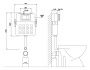 Инсталляция ABBER AC0104 для приставного унитаза Инсталляция ABBER AC0104 для приставного унитаза