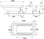 Ванна чугунная 180x85 см Jacob Delafon  E2904-S-00 Ванна чугунная 180x85 см Jacob Delafon  E2904-S-00