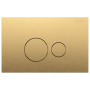 Кнопка смыва Boheme 668-MG золото матовое