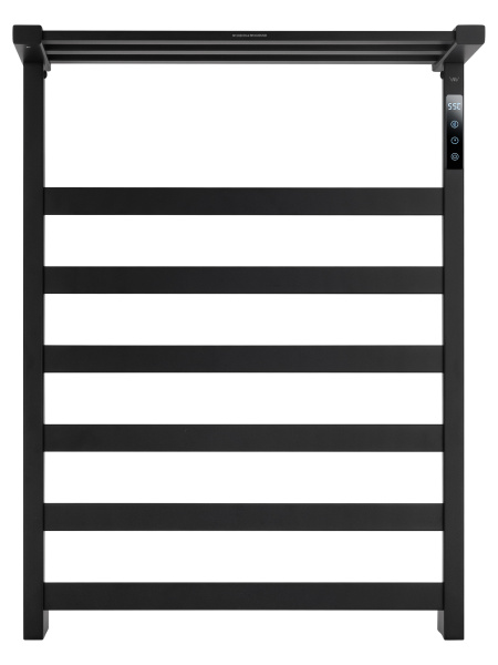 Полотенцесушитель электрический Wonzon & Woghand Frankfurt WW-A1026-MB подвесной черный матовый