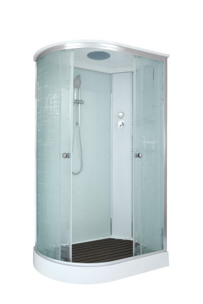 Душевая кабина DTO EM1512R профиль хром