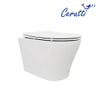 Унитаз Ceruttispa Adige CT9245 подвесной безободковый с сиденьем микролифт
