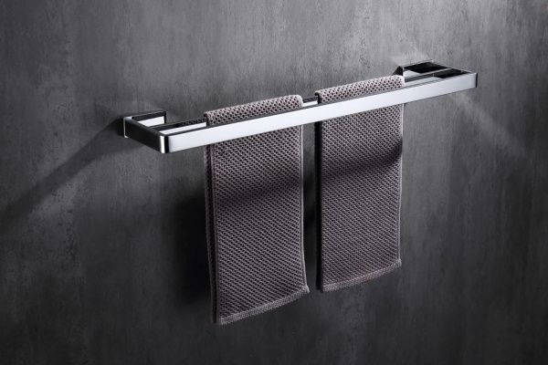 Полотенцедержатель двойной 60x12x3 см ABBER Westen AA1757 хром Полотенцедержатель двойной 60x12x3 см ABBER Westen AA1757 хром