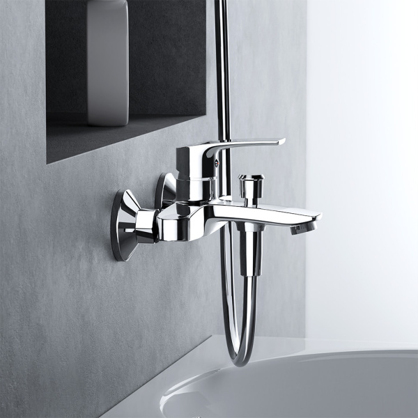 Смеситель для ванны Damixa Eclipse 2.0 481000000 хром глянцевый